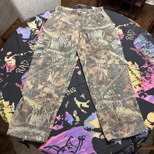 Vintage Liberty Realtree Advantage Timber Camo‎ Cargo Hunting Pants Size 33x29.5